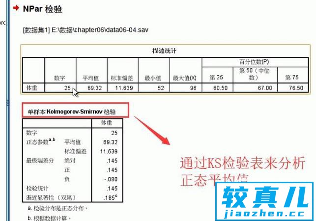 如何在SPSS软件中进行单样本K-S检验