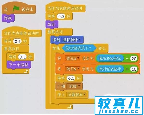 scratch2.0怎么编植物大战僵尸