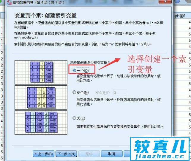 如何在SPSS软件中对数据文件进行结构重组