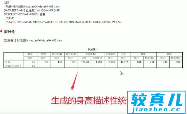 如何在SPSS软件中对数据进行描述性统计分析