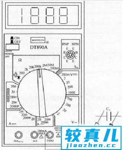 利用万用表法测电容的容量优质