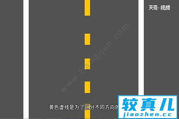 路面标线大全图片