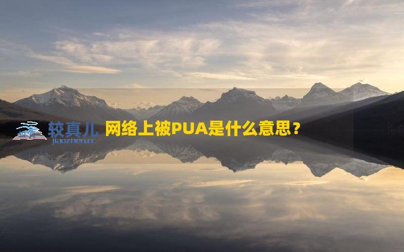 网络上被PUA是什么意思？