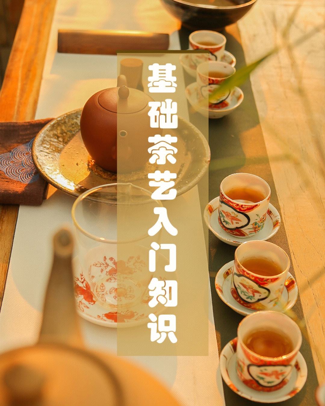 茶艺基础知识要点 茶艺基础与技法