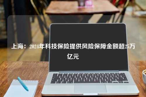 上海：2024年科技保险提供风险保障金额超25万亿元